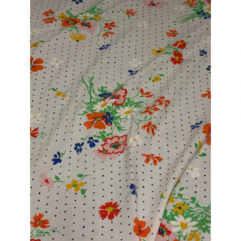 BUNDLE Cannon Royal Family 2 Twin Flat Pillowcases Floral Lace 5 pc set READ